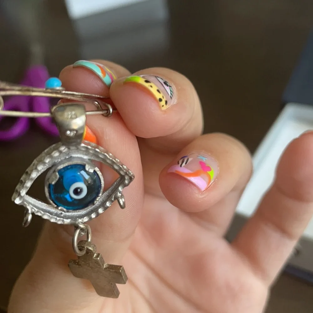 Evil eye pin 🧿 for protection ( baby)